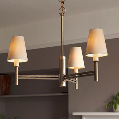 Elmwood 3 Arm Pendant