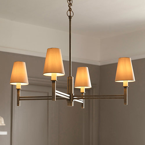 Elmwood 4 Arm Pendant