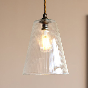 Evesham Fine Fluted Pendant Light
