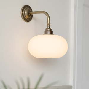 Hampstead Opal Wall Light