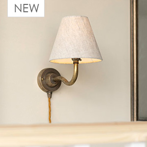 Carrick Plug-in Wall Light (Up)
