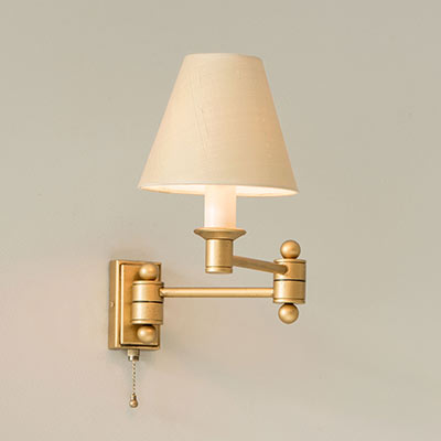 Hanson Wall Light  with Pull Cord