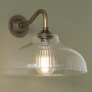 Langley Fine Fluted Wall Light