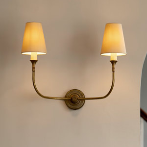 Mayfield 2 Arm Wall Light