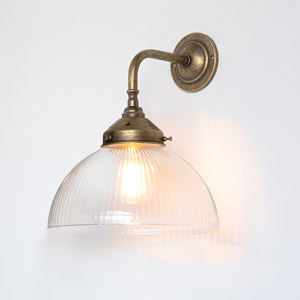 Shotley Fine Fluted Wall Light