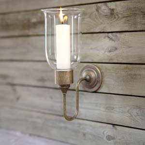 Hurricane Candle Sconce 