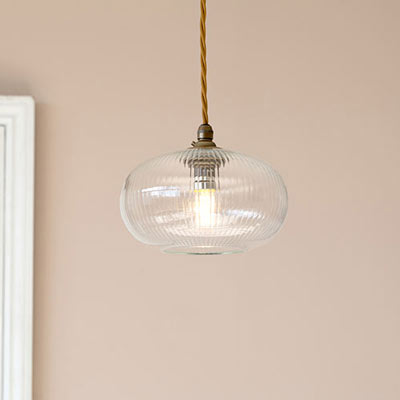 Hampstead Fine Fluted Pendant Light