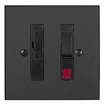 Fused Switch Neon Black Insert Bevelled