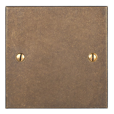 Single Blank Bevelled Plate