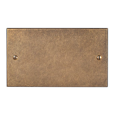 Double Blank Bevelled Plate 