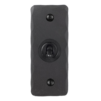1 Gang Black Dolly Architrave Switch