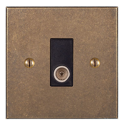 TV Co-axial Bevelled Plate