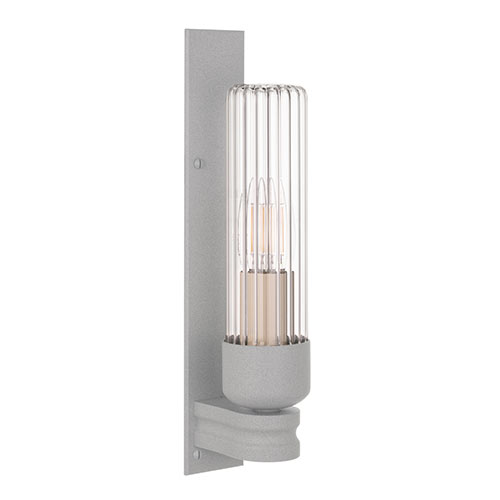 Raydon Fluted Wall Light in Stone