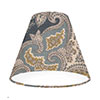 15cm Pendant Empire Shade in Duck Egg and Indigo Norwood