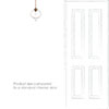Ava Fine Fluted Pendant Light in Antiqued Brass