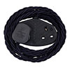 2 Gang Braided 3m Extension Lead in Midnight Blue