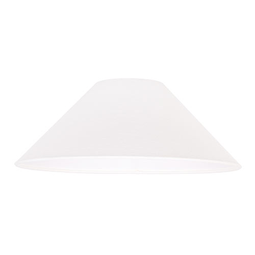 40cm Pendant Wide Cone Shade in Cream Killowen Linen