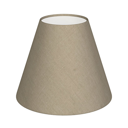 Candle Shade in Limestone Waterford Linen