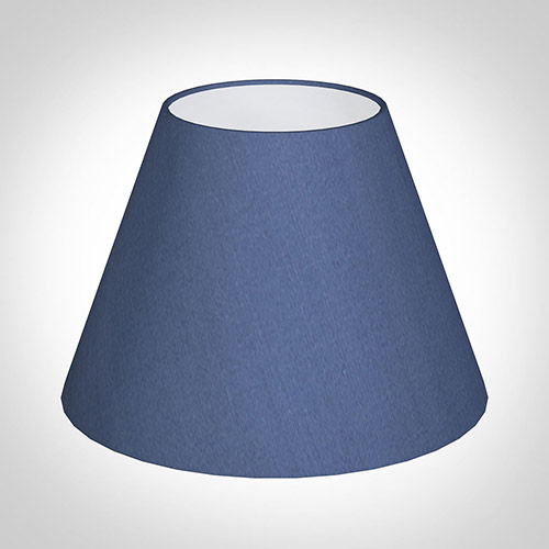 Empire Shades Jim Lawrence 25cm Empire Shade in Slate Blue Silk