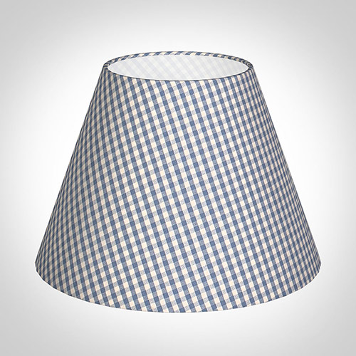 30cm Empire Shade in Blue Longford Gingham