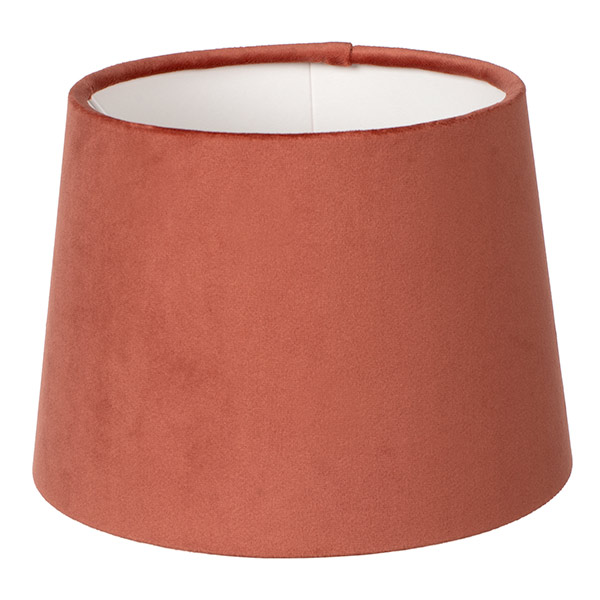 20cm Medium French Drum in Burnt Orange Hunstanton Velvet