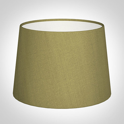 30cm Pendant Medium French Drum Shade in Antique Gold Silk