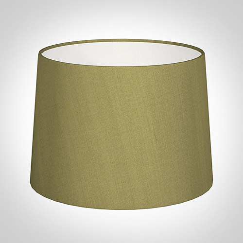 40cm Medium French Drum Shade in Antique Gold Silk