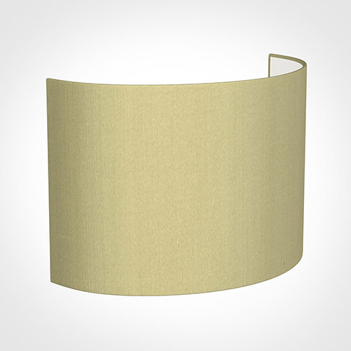 28cm Carlyle Half Shade in Wheat Faux Silk