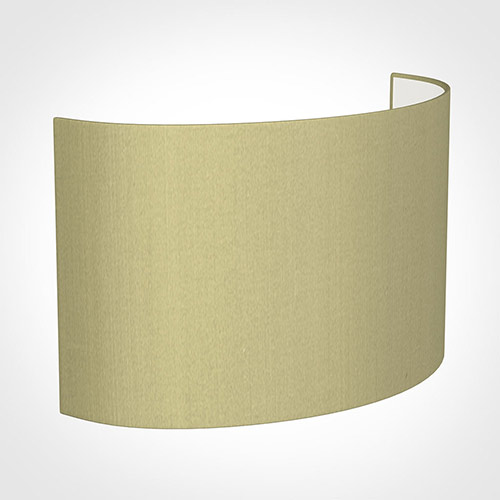 32cm Carlyle Half Shade in Wheat Faux Silk