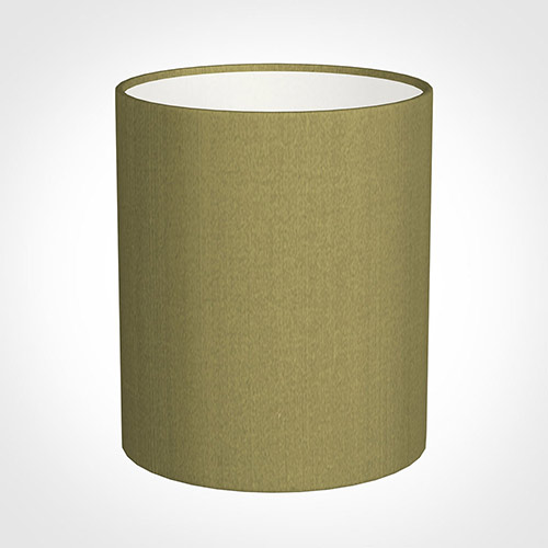 20cm Medium Cylinder Shade in Antique Gold Silk