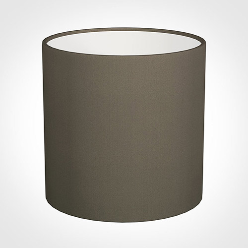 30cm Medium Cylinder Shade in Bark Satin