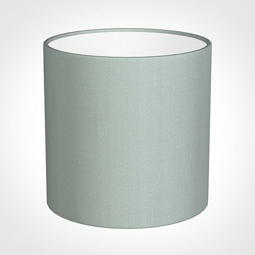 30cm Medium Cylinder Shade in French Grey Silk