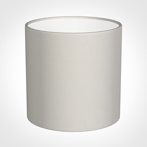 30cm Medium Cylinder Shade in Off White Waterford Linen