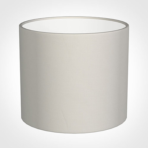 40cm Medium Cylinder Shade in Off White Waterford Linen