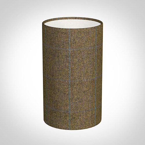 15cm Narrow Cylinder in Angus Check Lovat Wool