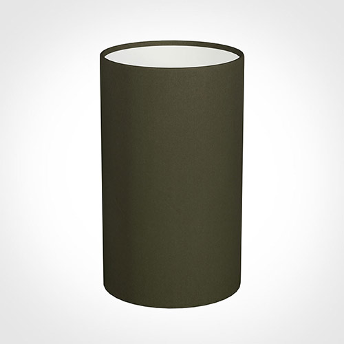 15cm Narrow Cylinder Shade in Laurel Satin