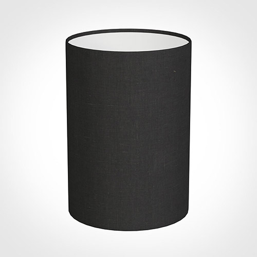 25cm Narrow Cylinder Shade in ElephantWaterford Linen