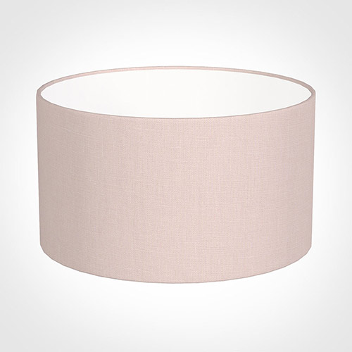 25cm Wide Cylinder Shade in Vintage Pink Waterford
