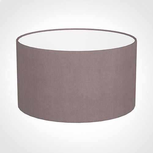 30cm Wide Cylinder Shade in Dusky Pink Hunstanton Velvet