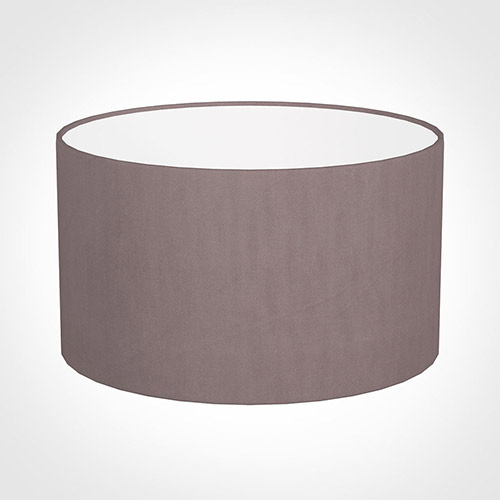 35cm Wide Cylinder Shade in Dusky Pink Hunstanton Velvet