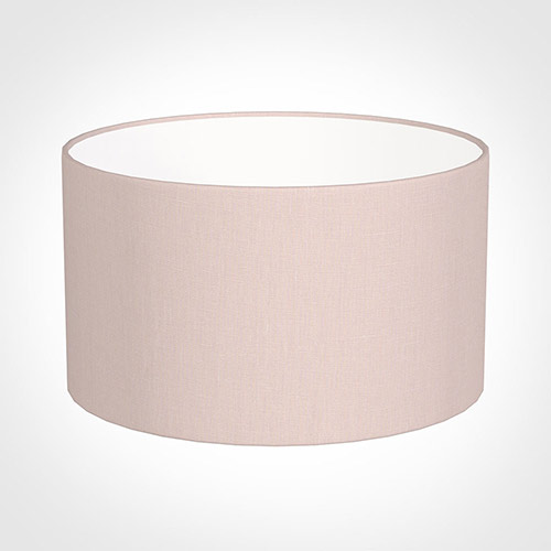 35cm Wide Cylinder Shade in Vintage Pink Waterford