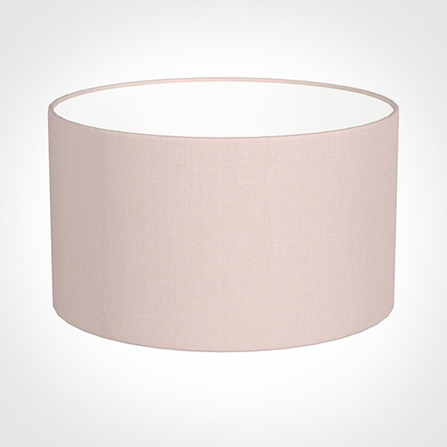 40cm Wide Cylinder Shade in Vintage Pink Waterford