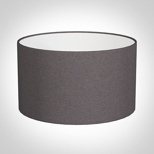45cm Wide Cylinder in Heather Herringbone Lovat Tweed