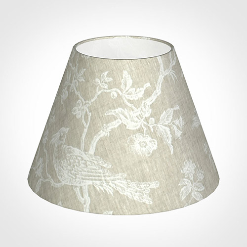 25cm Empire Shade in White Isabelle