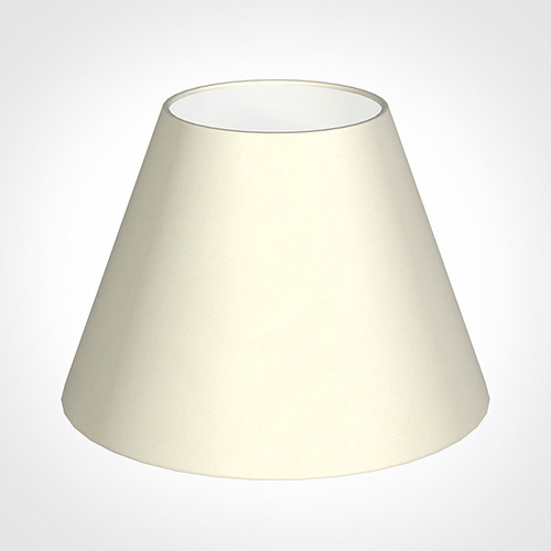 25cm Empire Shade in Cream Satin