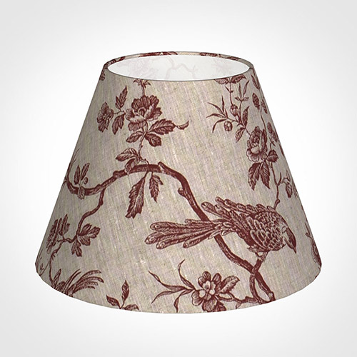 30cm Empire Shade in Red Isabelle