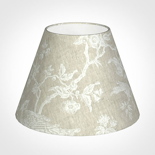 30cm Empire Shade in White Isabelle