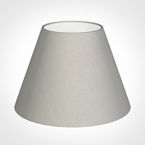 30cm Pendant Empire in Soft Grey Waterford Linen