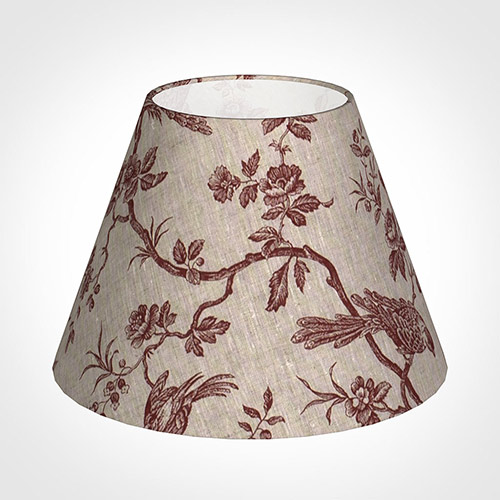 35cm Empire Shade in Red Isabelle