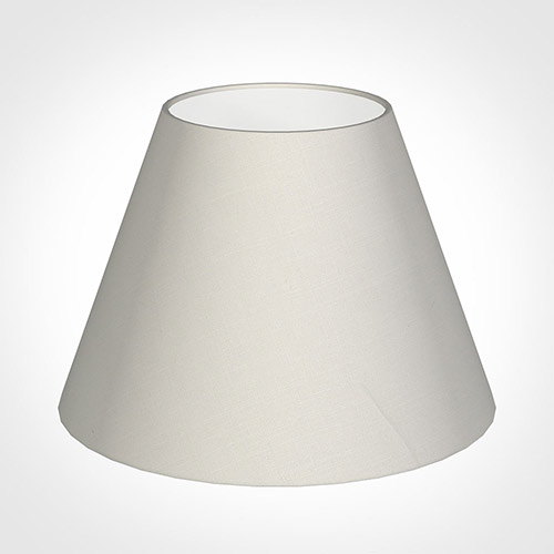 35cm Empire Shade in Off White Waterford Linen